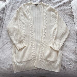 Off-White Cable Knit Cardigan